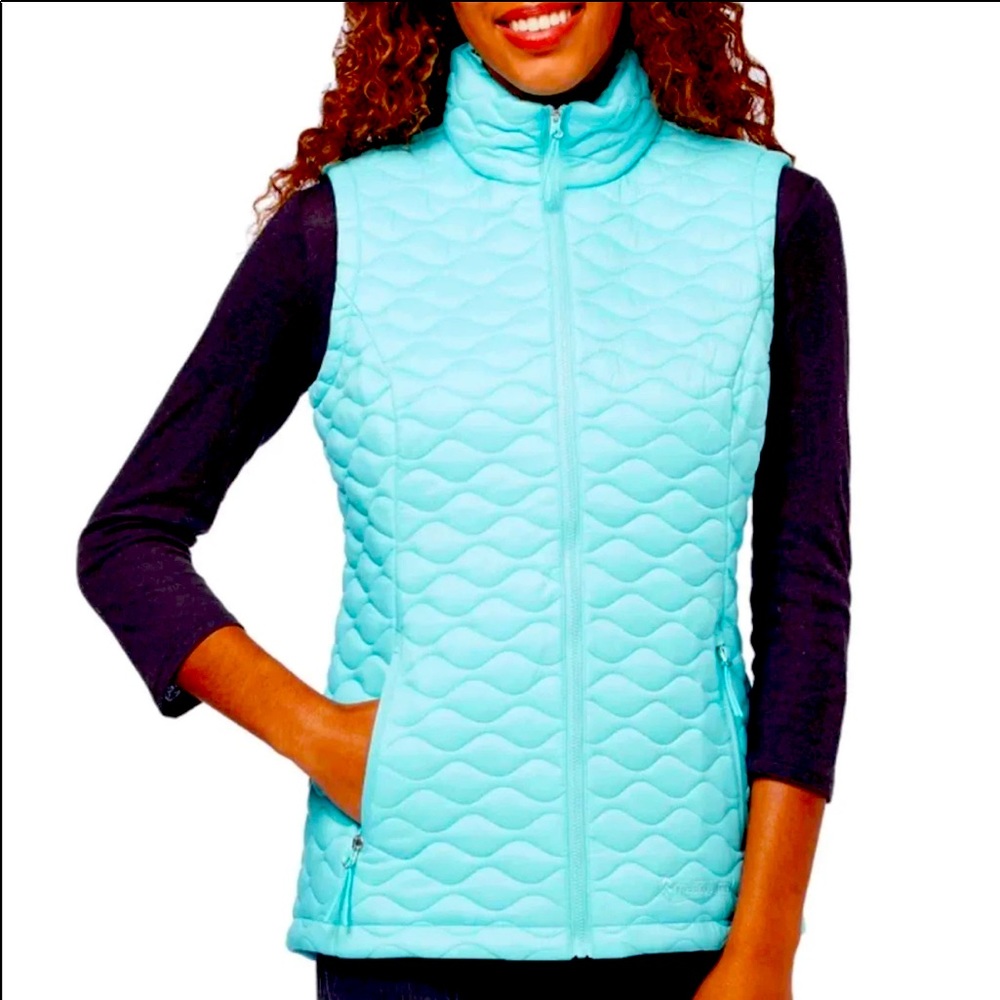 FREE COUNTRY WOMEN'S CHALET QUILTED ACOUA  VEST SIZE SMALL